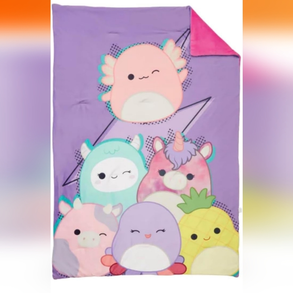 Squishmallows Snuggle Throw Blanket,